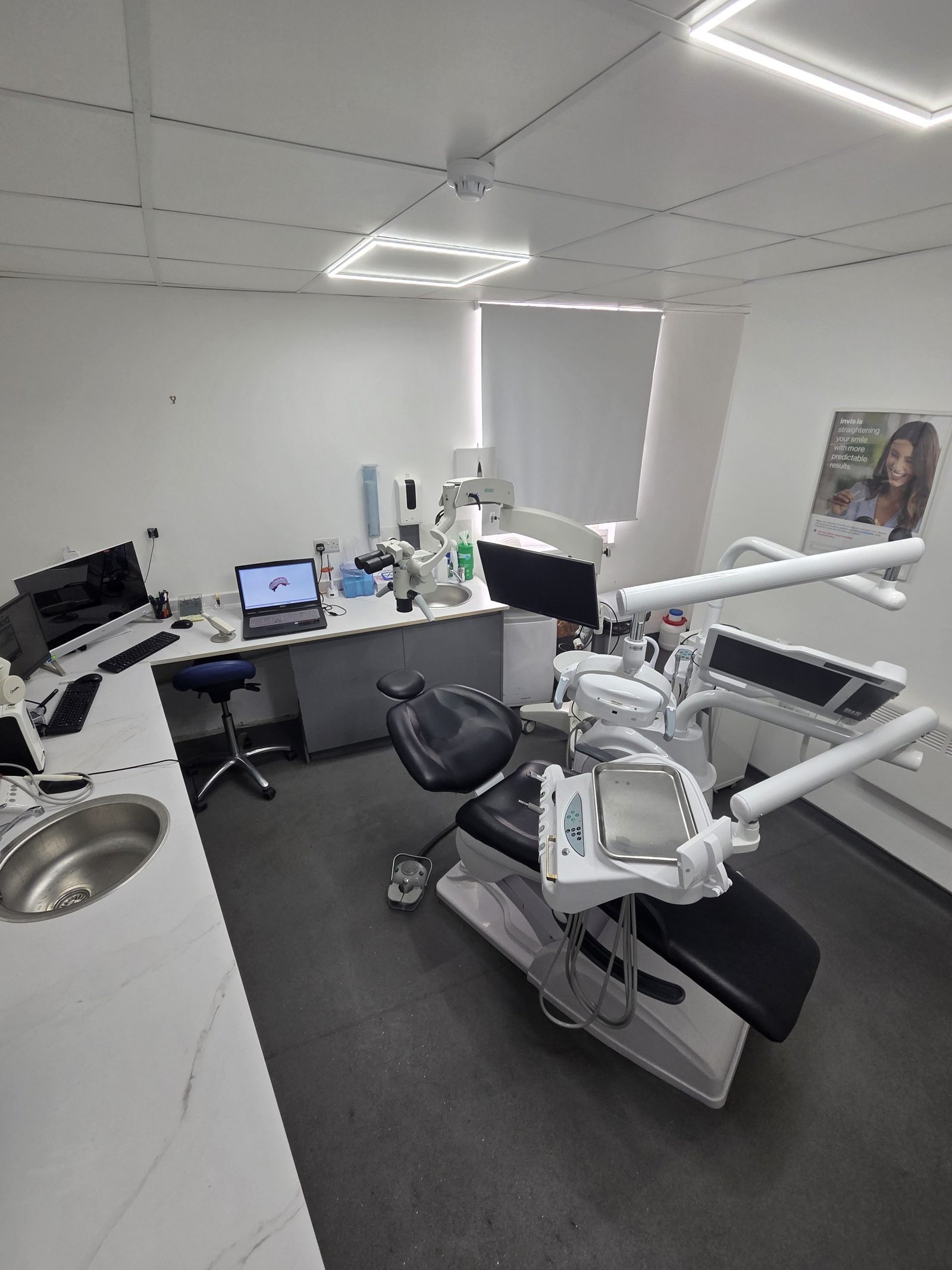 Reception area at Element Dental Clinic